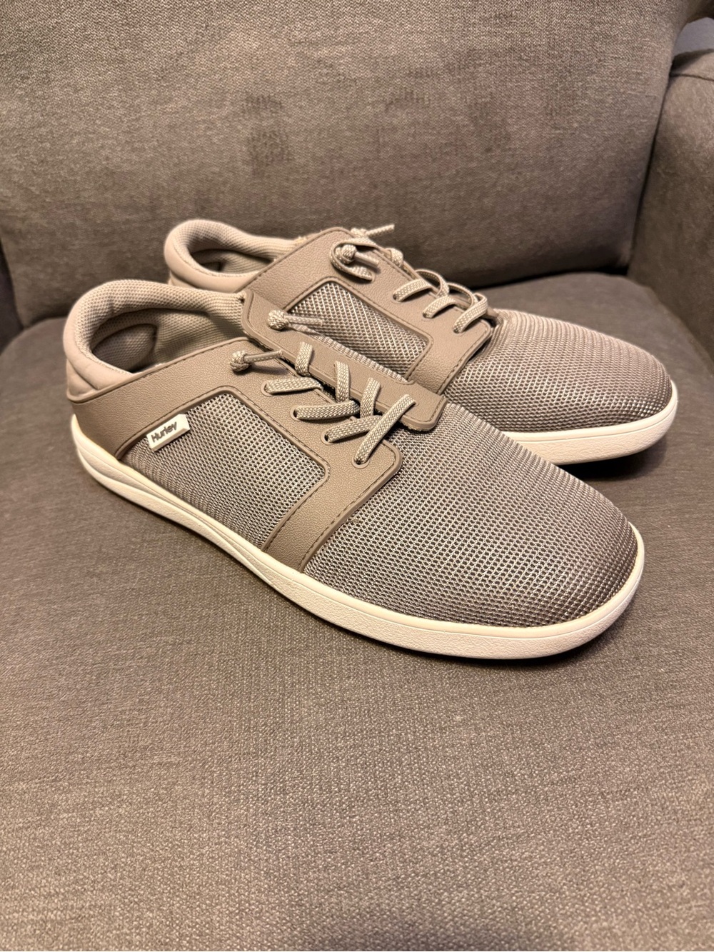 Men's Hurley Shoreline Lightweight Sneakers - Size 10 - Grey